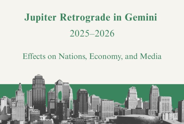 Jupiter Retrograde in Gemini 2025–2026 Jupiter Retrograde in Gemini 2025–2026 planetary effects on world economy and media