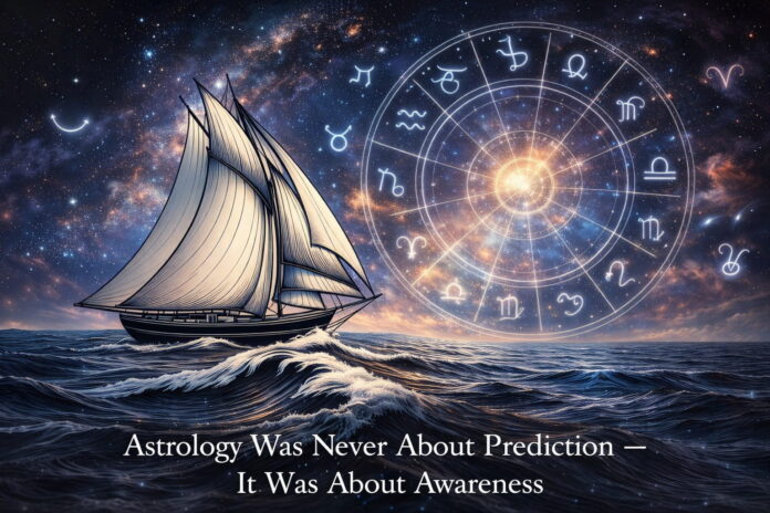 Astrology and Awareness – Sailing Through Life’s Waves Astrology Was Never About Prediction - It Was About Awareness