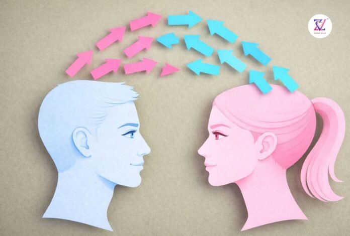 Selfless Love vs Possessive Love Relationship Astrology Dynamics Illustration of relationship dynamics showing emotional exchange between partners, symbolizing selfless love vs possessive love patterns