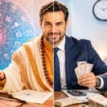 Comparison between a spiritual astrologer and a commercial astrologer highlighting authentic astrology versus profit-driven astrology practices